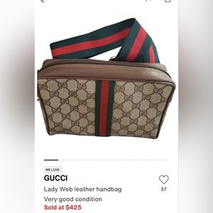***Sold Via @Vestiaire CollectiveGucci Web Authentic